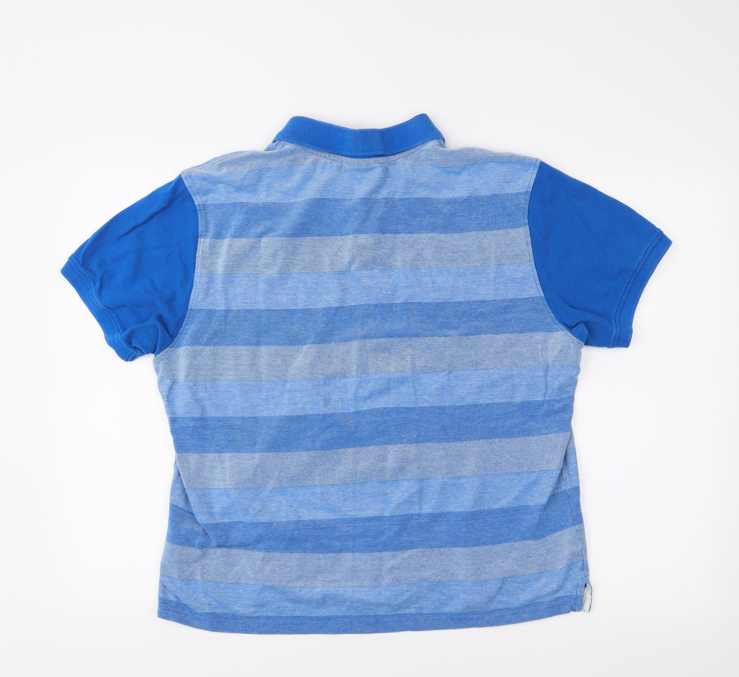McKenzie Mens Blue Spotted   Polo Size XL