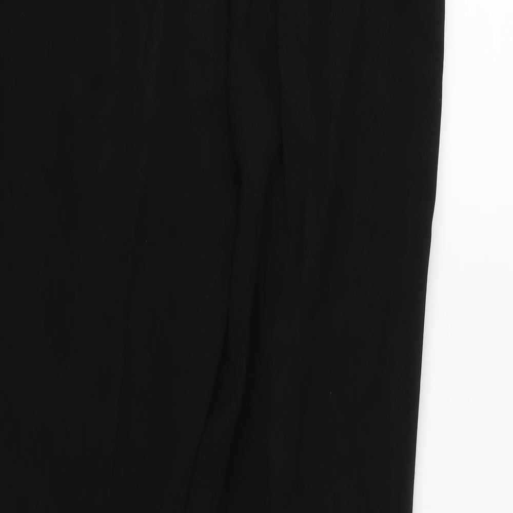 Jesire Womens Black   Trousers  Size 8 L28 in