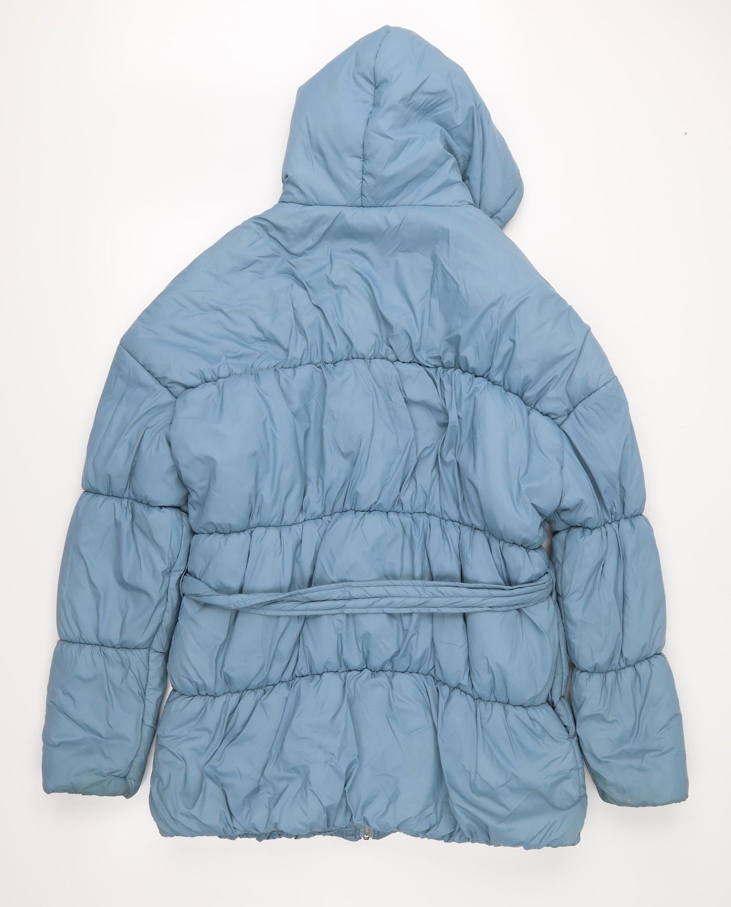PRETTYLITTLETHING Womens Blue   Anorak Jacket Size 12