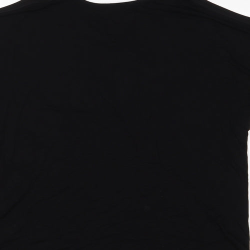 Papaya Womens Black   Basic Blouse Size 12