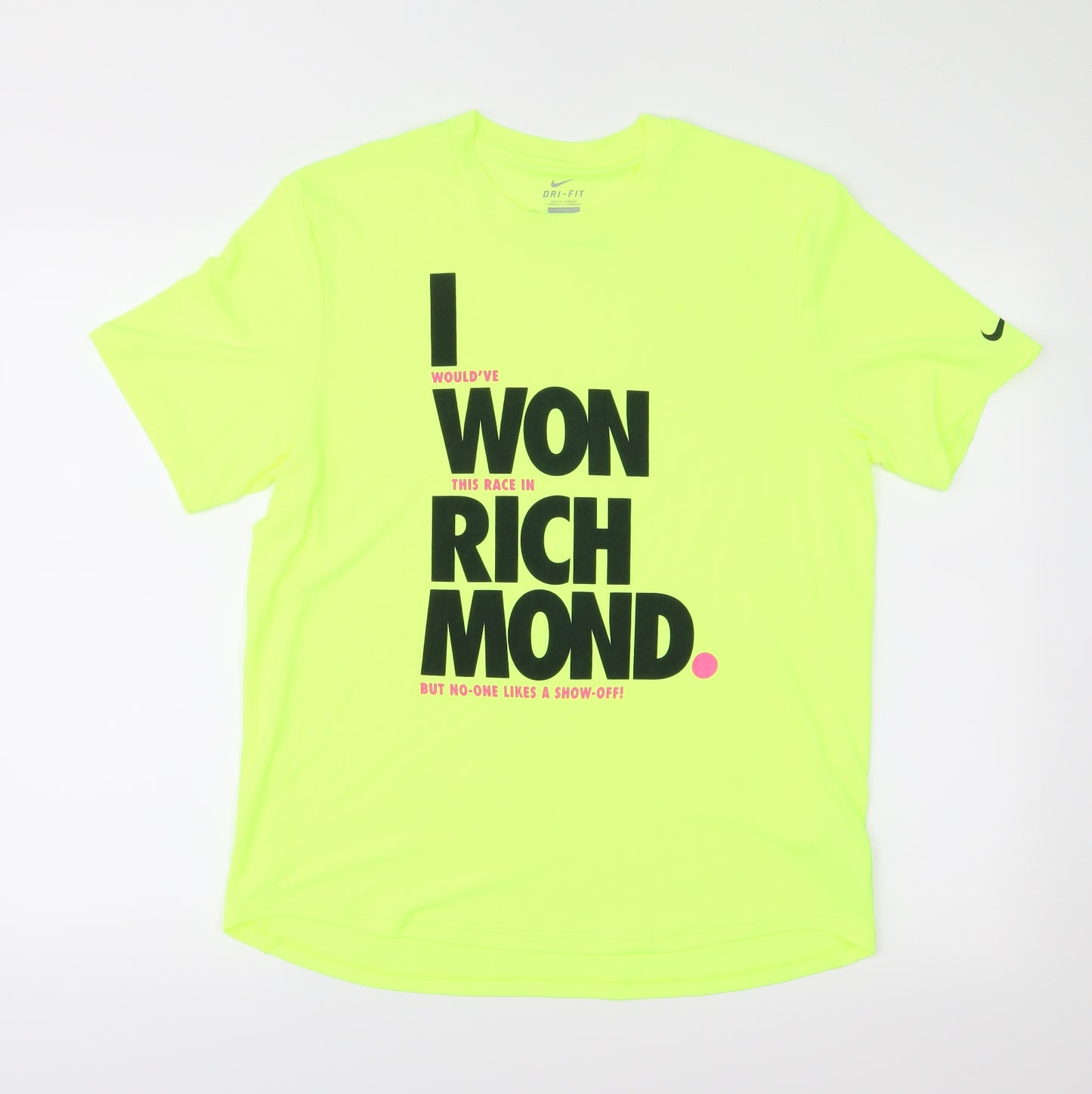 Nike Mens Green   Basic T-Shirt Size M  - Dri Fit