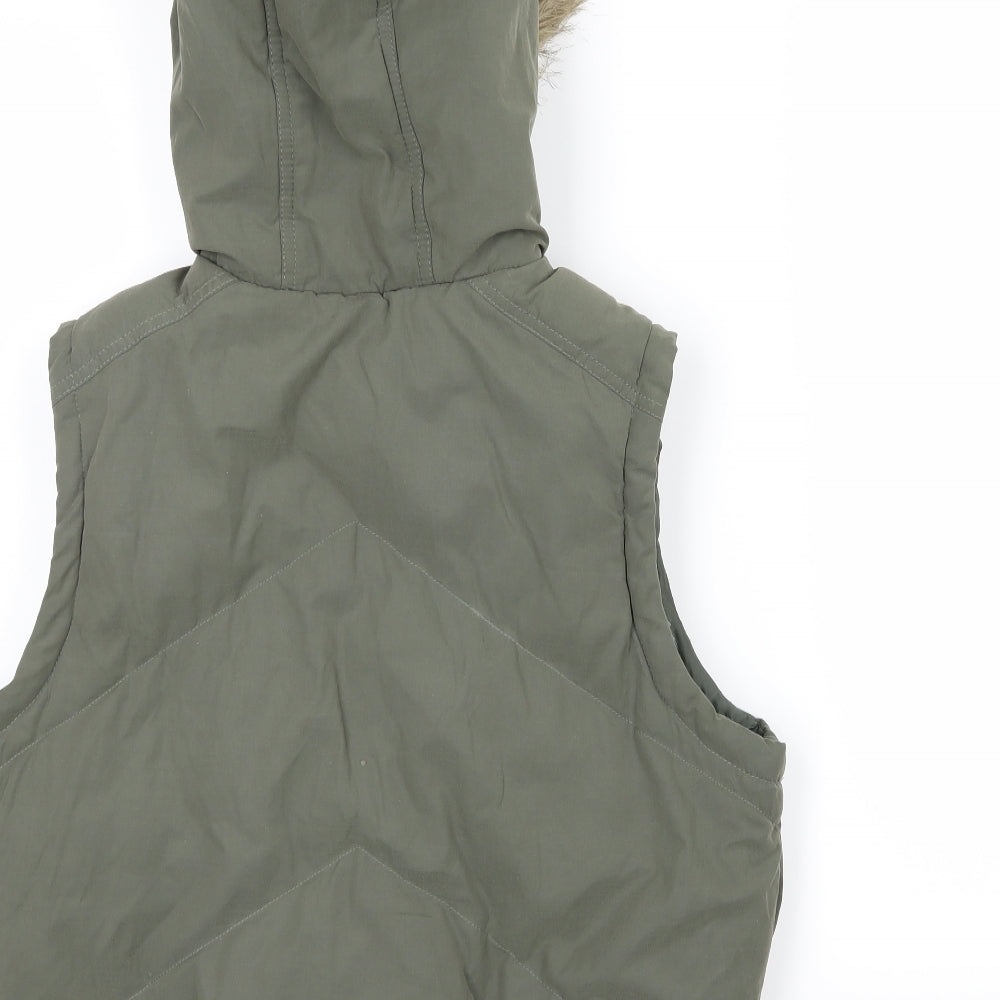 Dorothy Perkins Womens Green   Gilet Jacket Size 14
