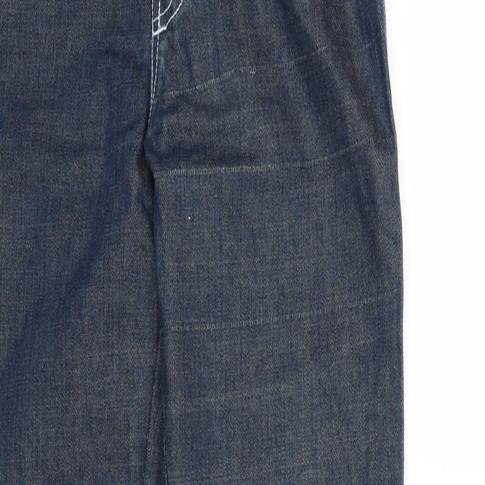 Scratch Jeans Womens Blue  Denim Straight Jeans  L32 in