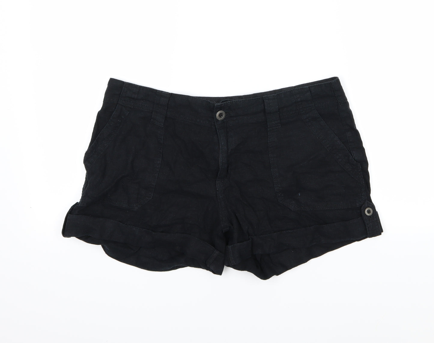 TU Womens Black   Chino Shorts Size 12