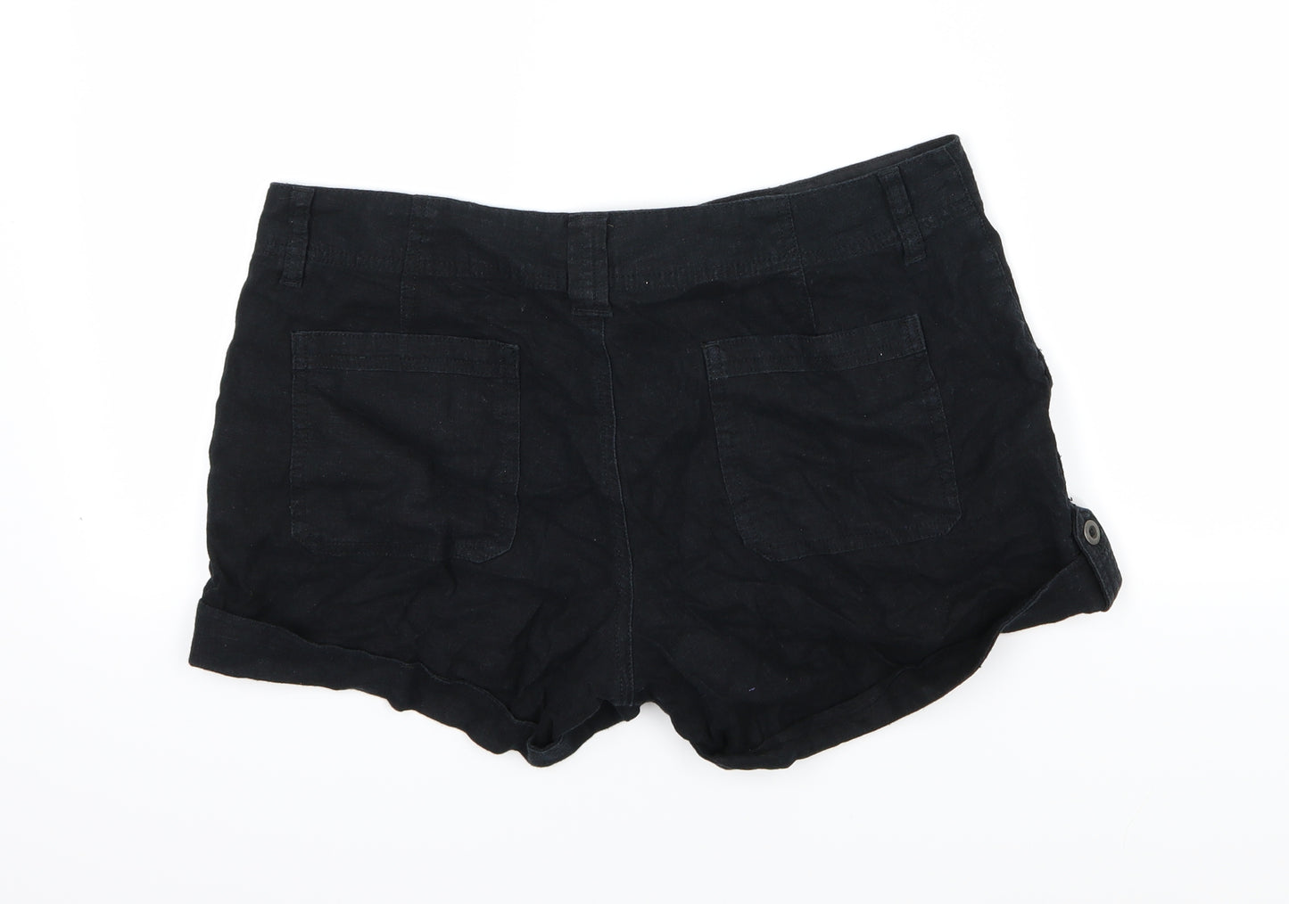TU Womens Black   Chino Shorts Size 12