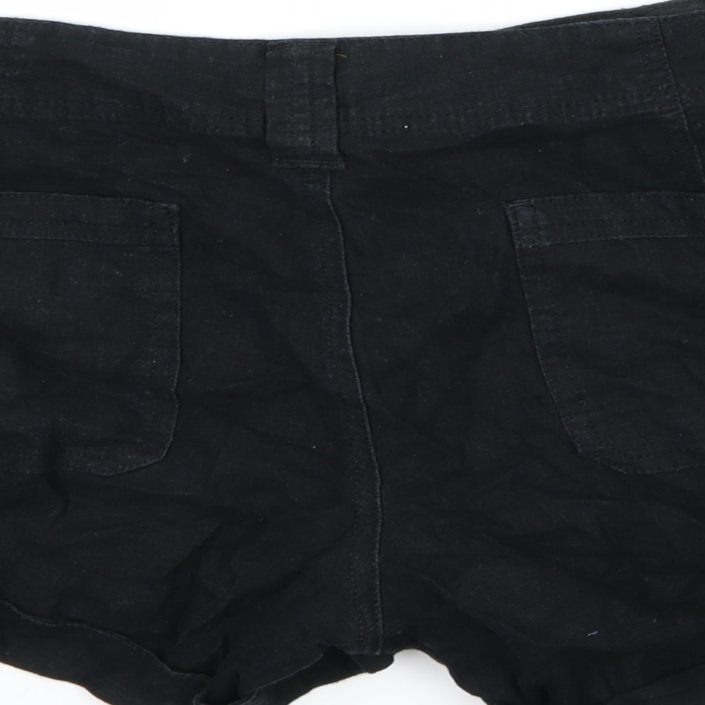 TU Womens Black   Chino Shorts Size 12
