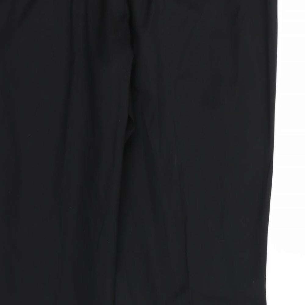 NEXT Mens Black  Rayon Trousers  Size 36 L31 in