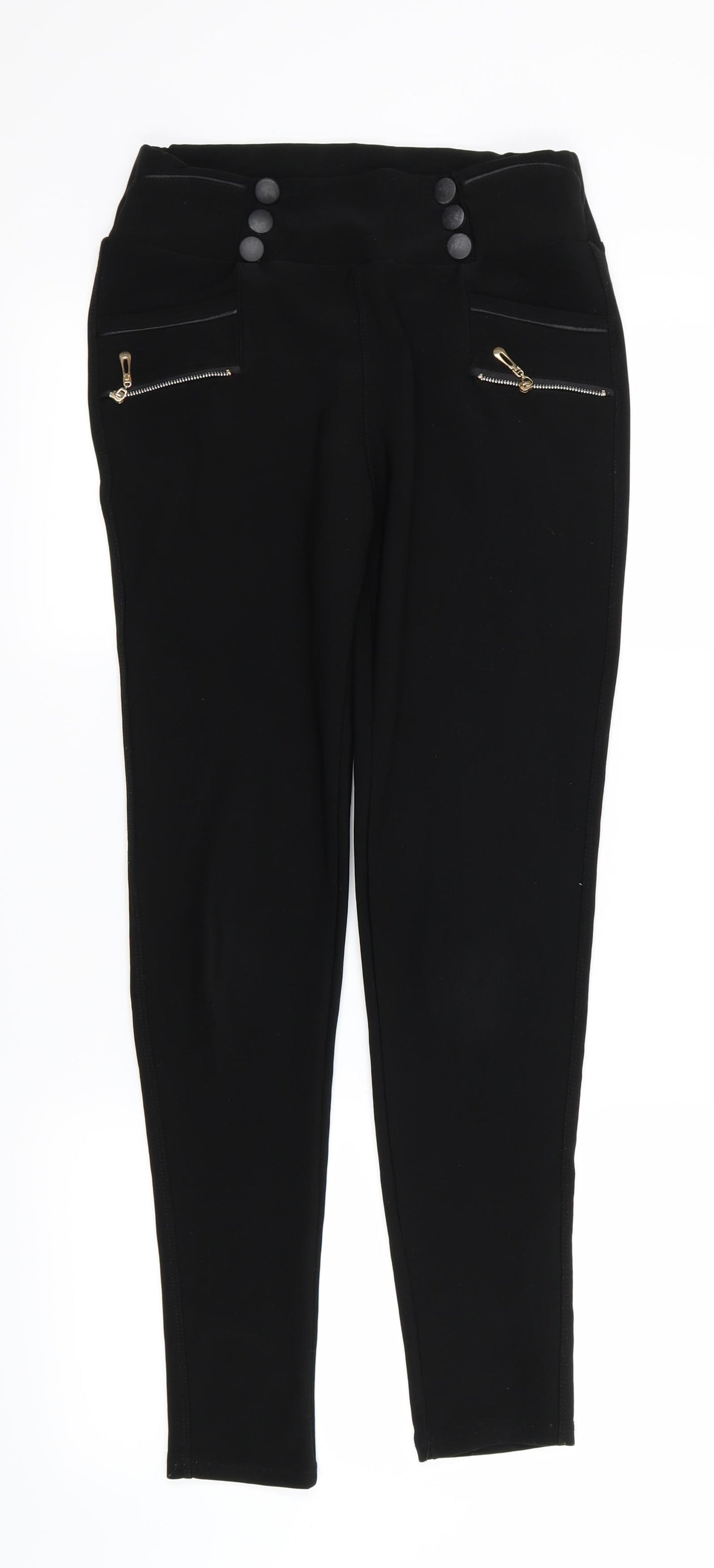 Preworn Womens Black    Leggings Size M L28 in
