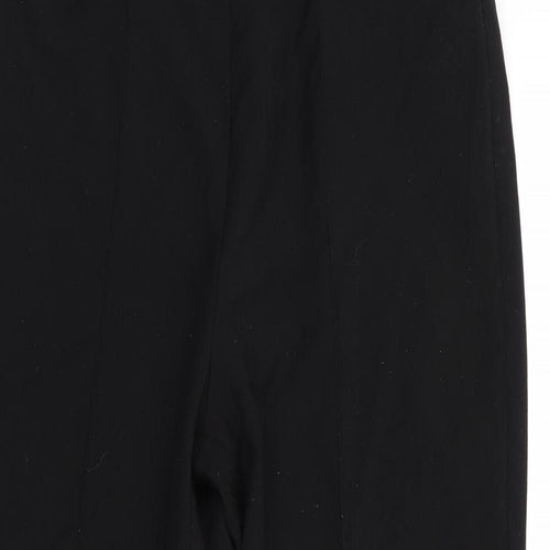 Artisa Womens Black  Rayon Trousers  Size 12 L28 in