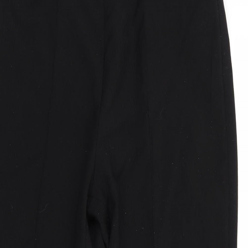 Artisa Womens Black  Rayon Trousers  Size 12 L28 in