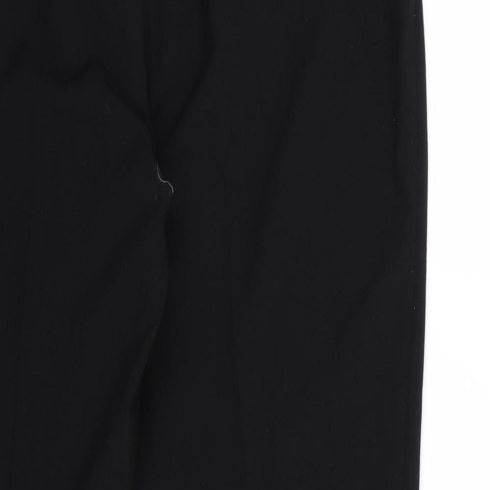 Artisa Womens Black  Rayon Trousers  Size 12 L28 in