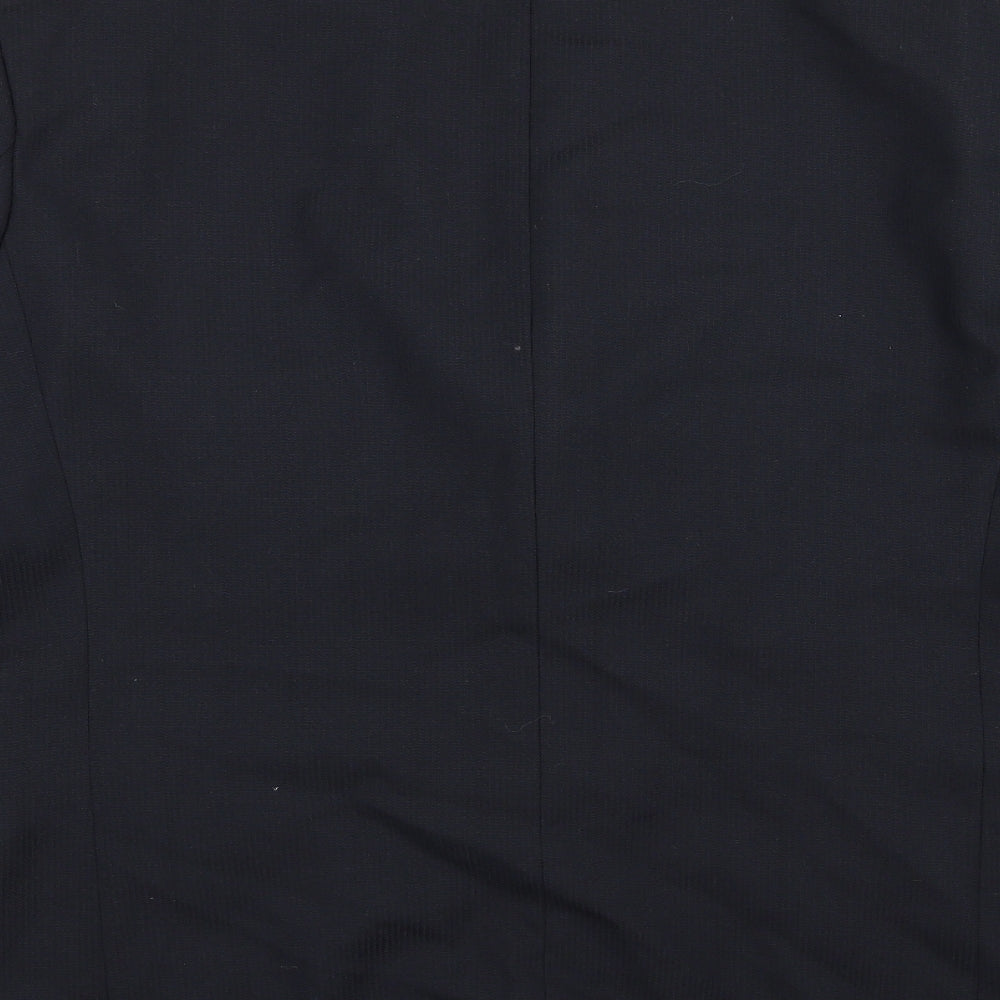 Tom English Mens Blue Striped  Jacket Suit Jacket Size 44