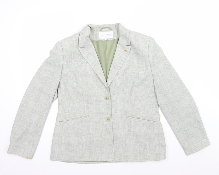 Autonomy Womens Green Jacket Suit Jacket Size 16