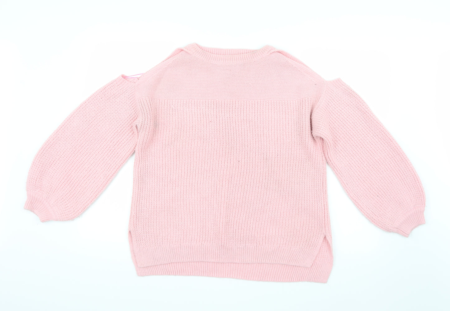 Riverisland Womens Pink   Pullover Jumper Size 14