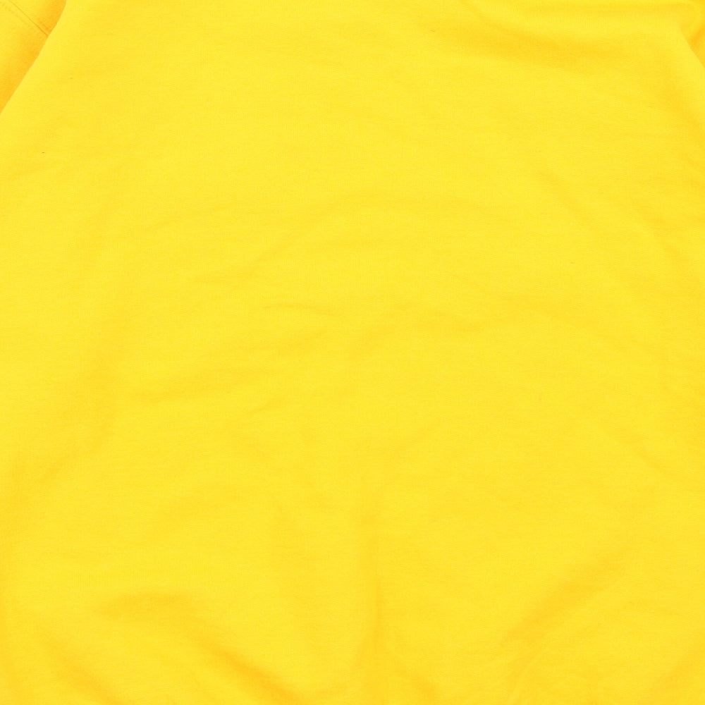 Boohoo Mens Yellow   Pullover Jumper Size S