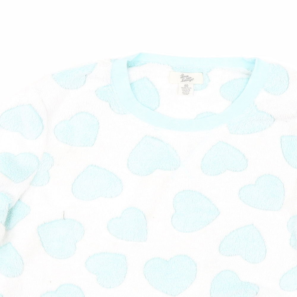 Love To Lounge Womens White   Top Pyjama Top Size XL