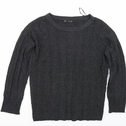 Bodyflirt Womens Grey   Pullover Jumper Size S