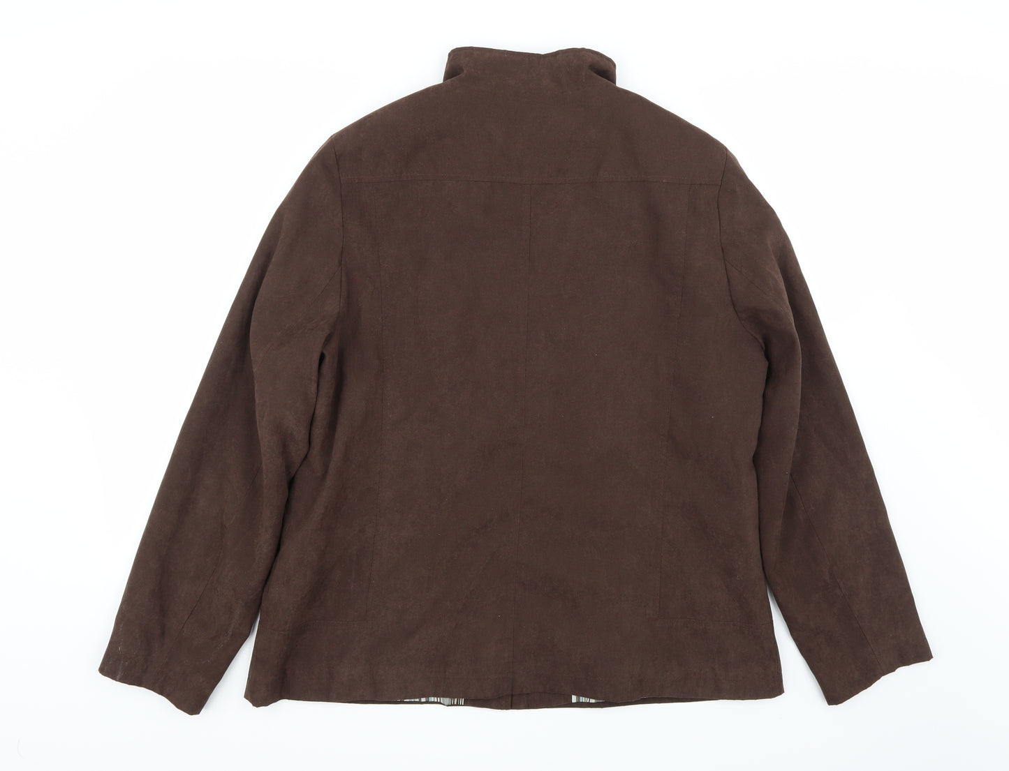 Klass Womens Brown   Jacket Coat Size 18