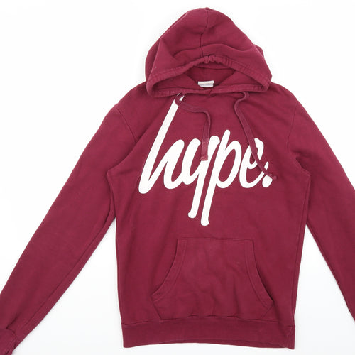 Hype Womens Purple   Pullover Hoodie Size S