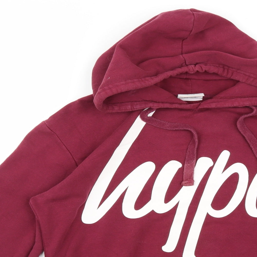 Hype Womens Purple   Pullover Hoodie Size S