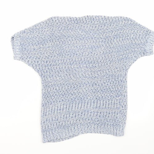 Nutmeg Girls Blue   Shrug Jumper Size 8-9 Years