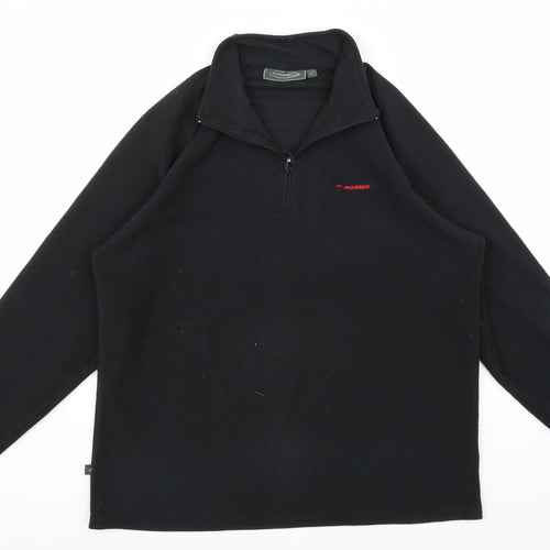 Mountainlife Mens Black   Pullover Jumper Size L