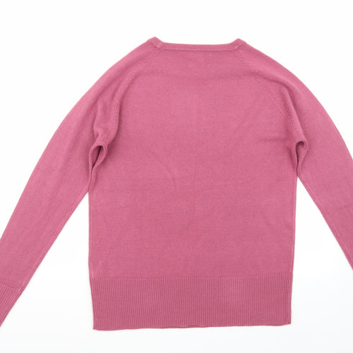 Sarah Hamilton Womens Pink   Pullover Jumper Size M