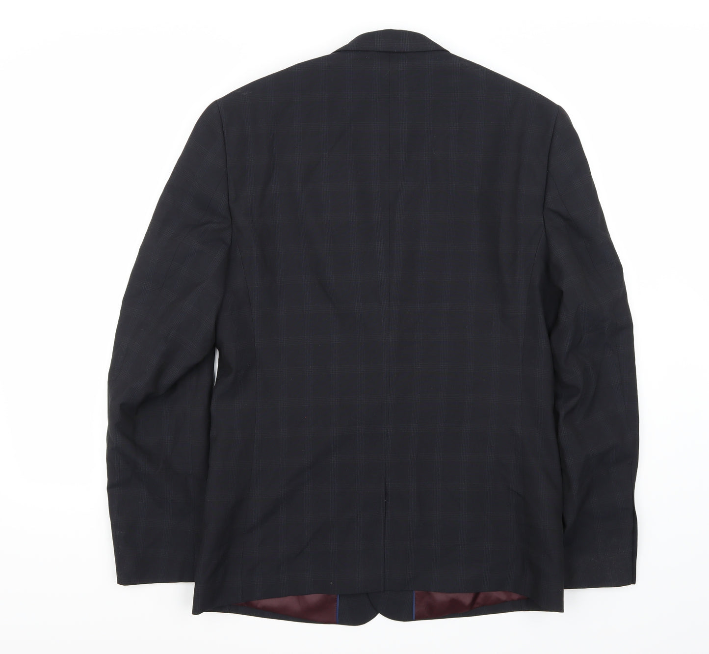 Riverisland Mens Black   Jacket Suit Jacket Size 42
