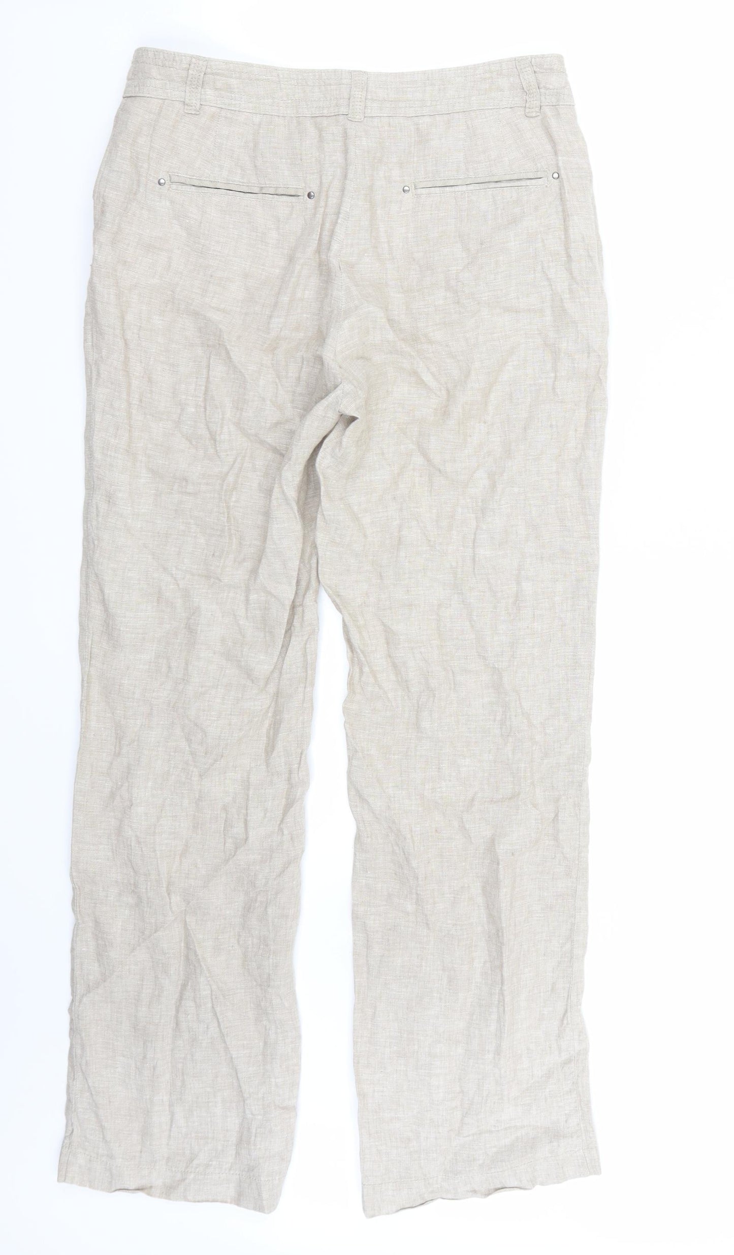 RJR.John Rocha Womens Grey   Trousers  Size 10 L30 in