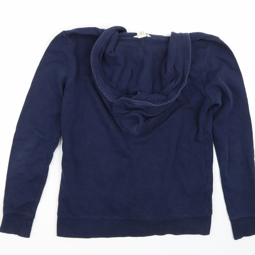 H&M Girls Blue   Full Zip Hoodie Size 14 Years