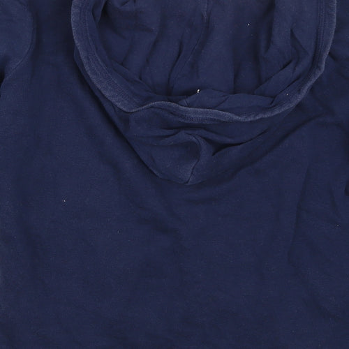 H&M Girls Blue   Full Zip Hoodie Size 14 Years