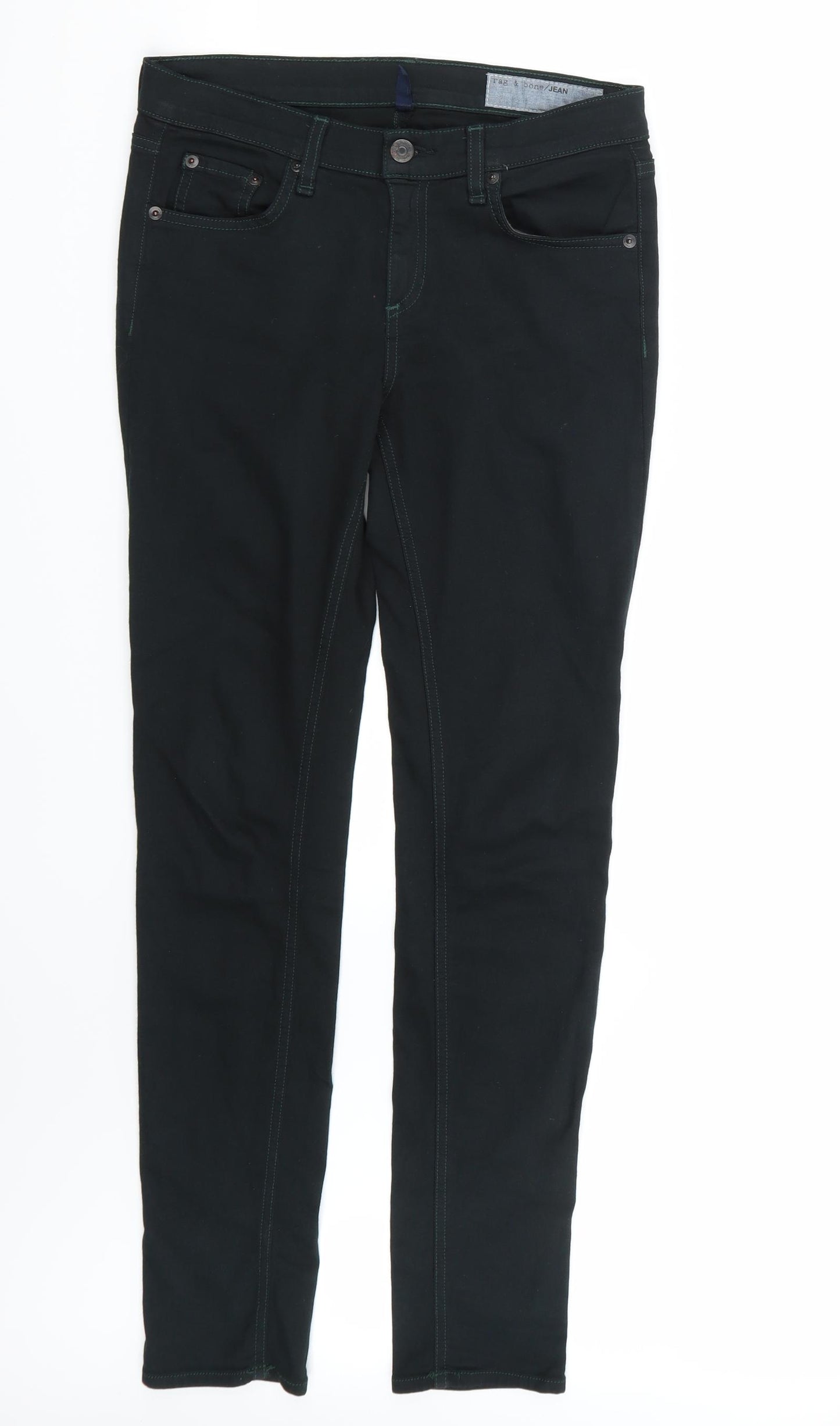 Rag and bone Womens Green   Skinny Jeans Size 26 L30 in