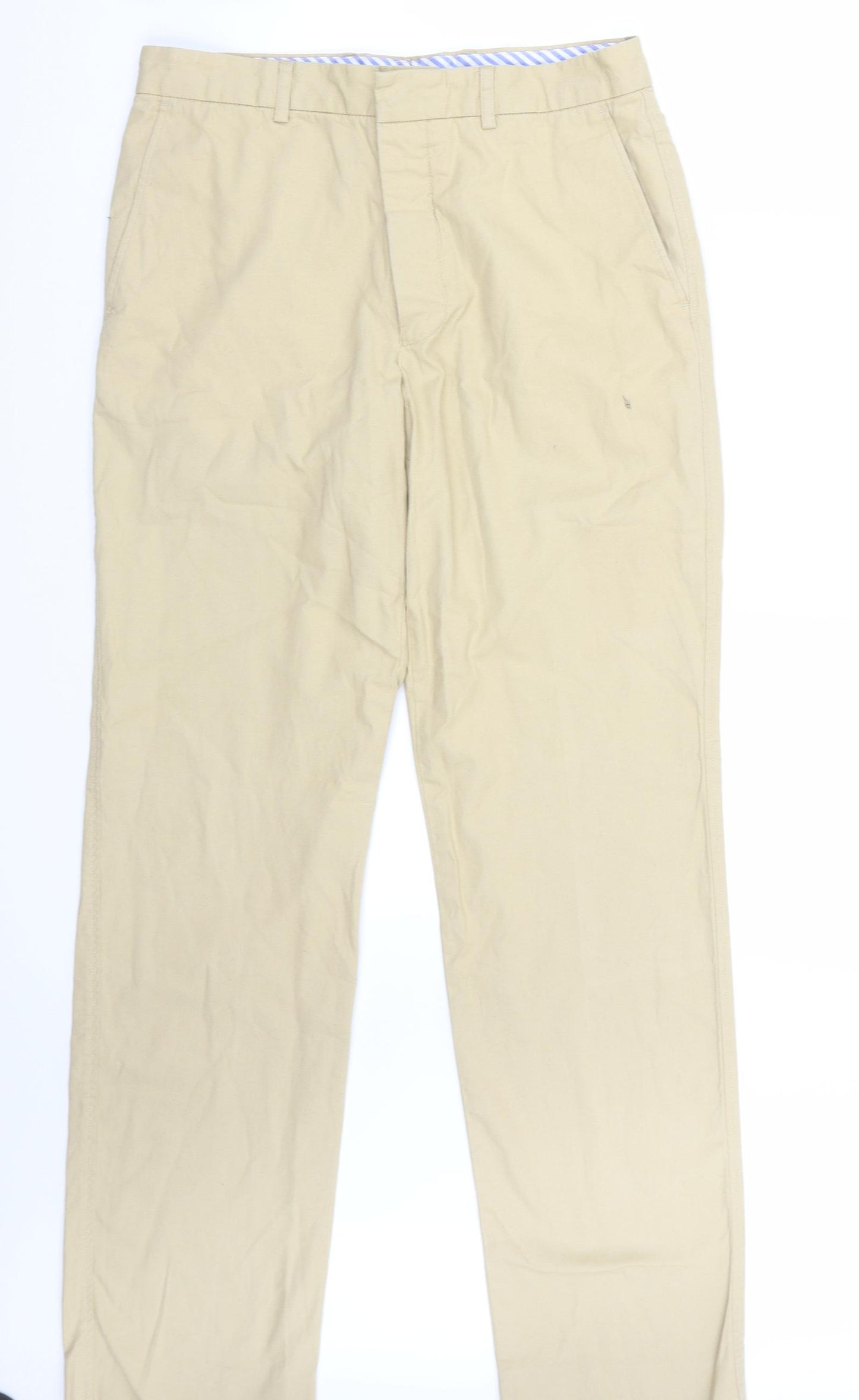 Hackett London Mens Beige   Trousers  Size 32 L33 in