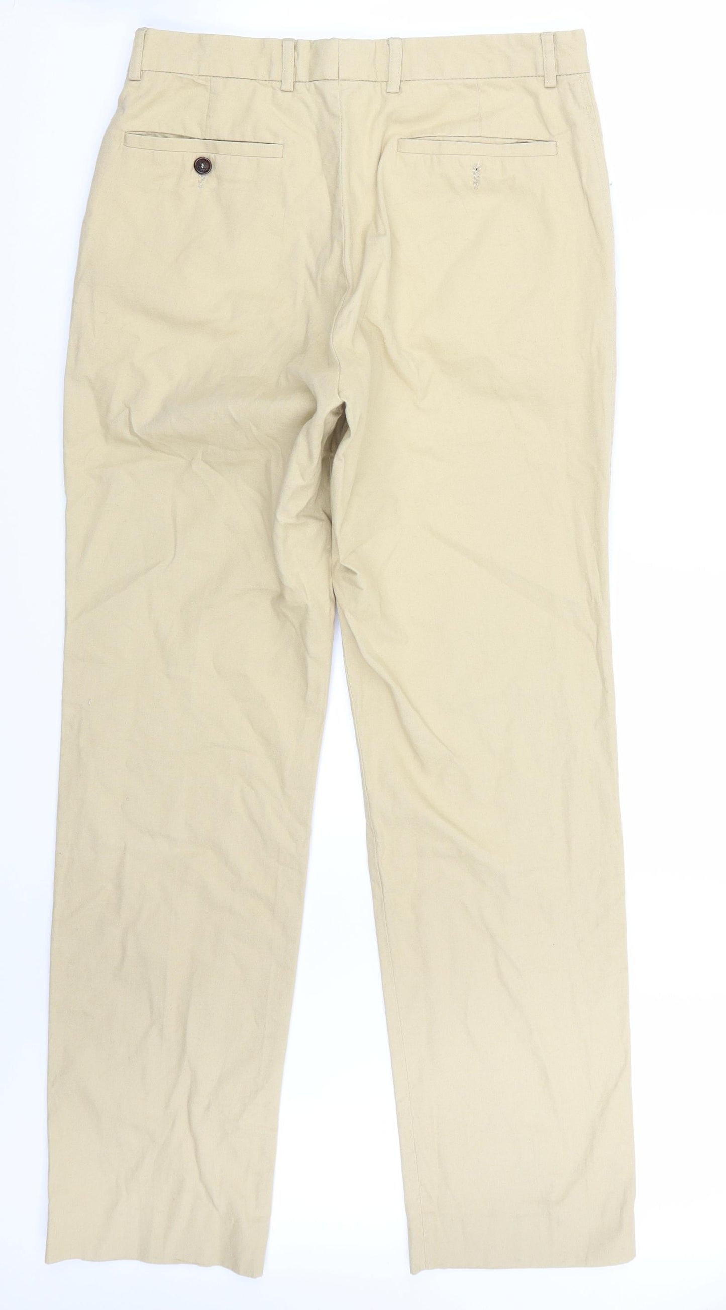 Hackett London Mens Beige   Trousers  Size 32 L33 in