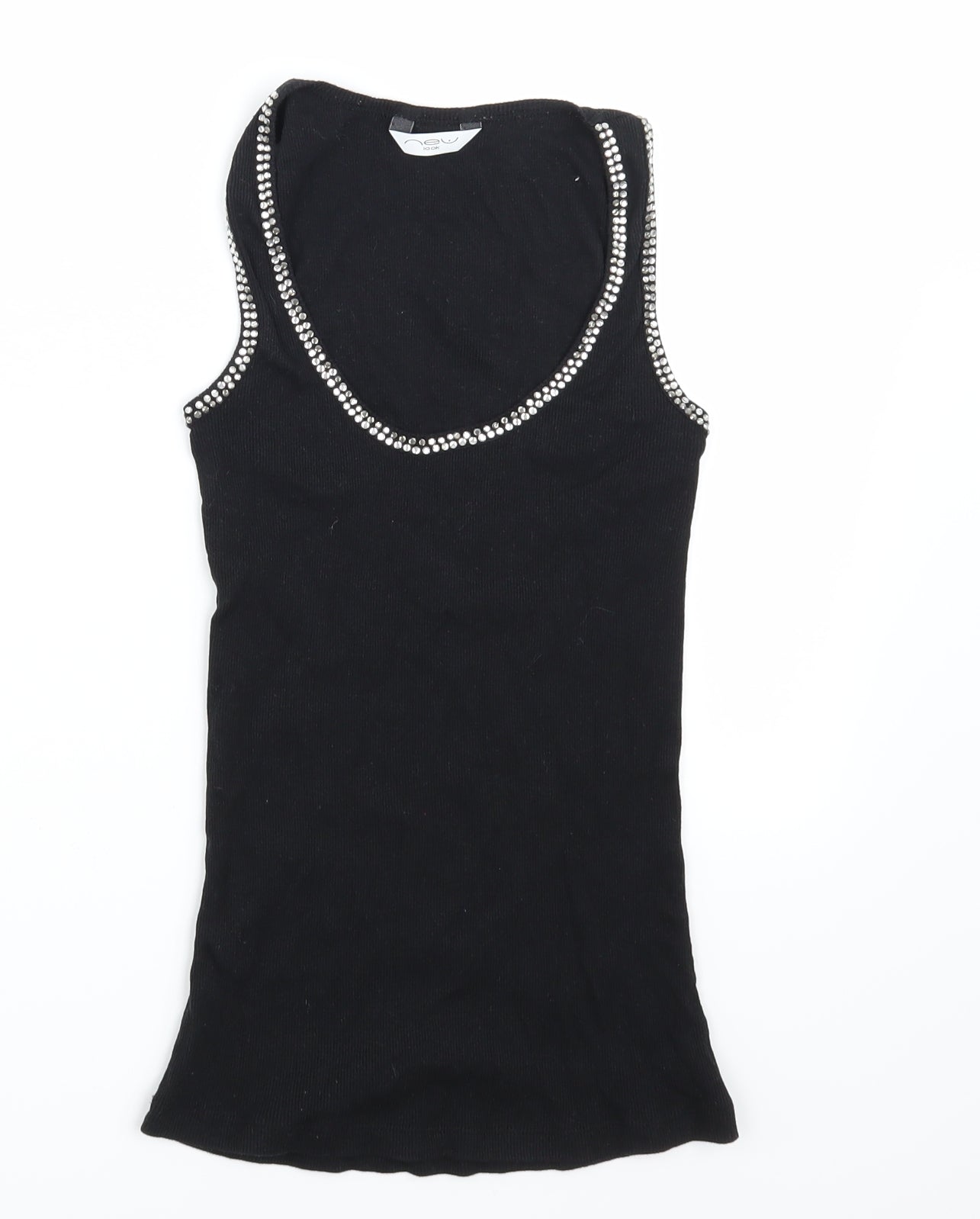 Newlook Womens Black   Basic Tank Size 10