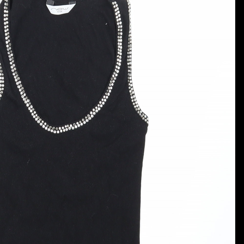 Newlook Womens Black   Basic Tank Size 10