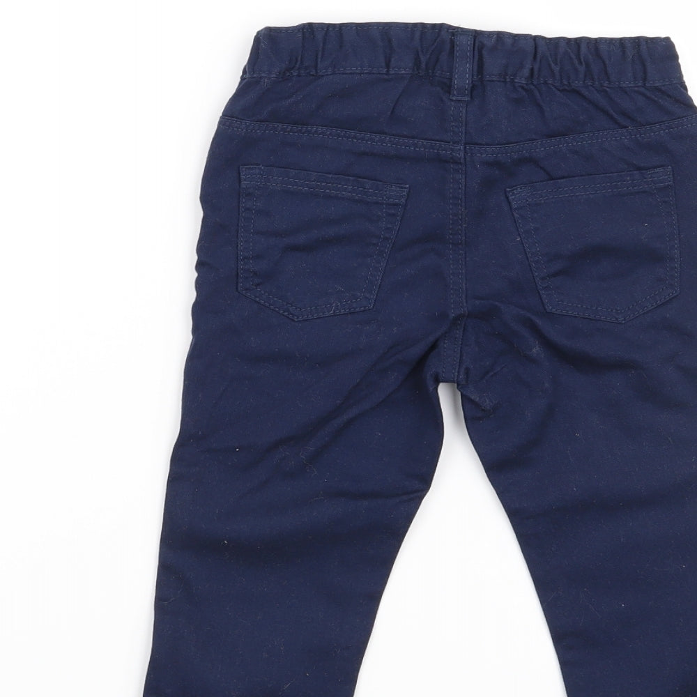 H&M Boys Blue   Capri Jeans Size 12-18 Months
