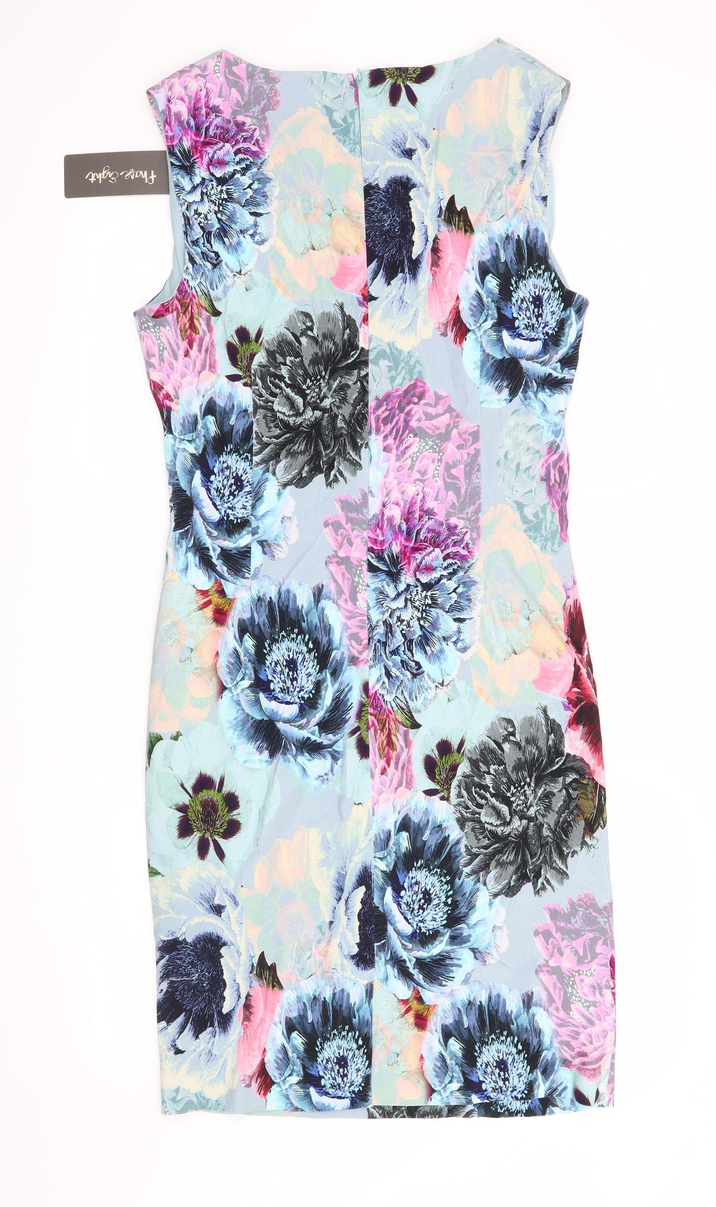 Phase Eight Womens Blue Floral  Shift  Size 18