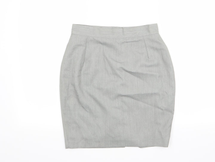 Preworn Womens Grey Mini Skirt