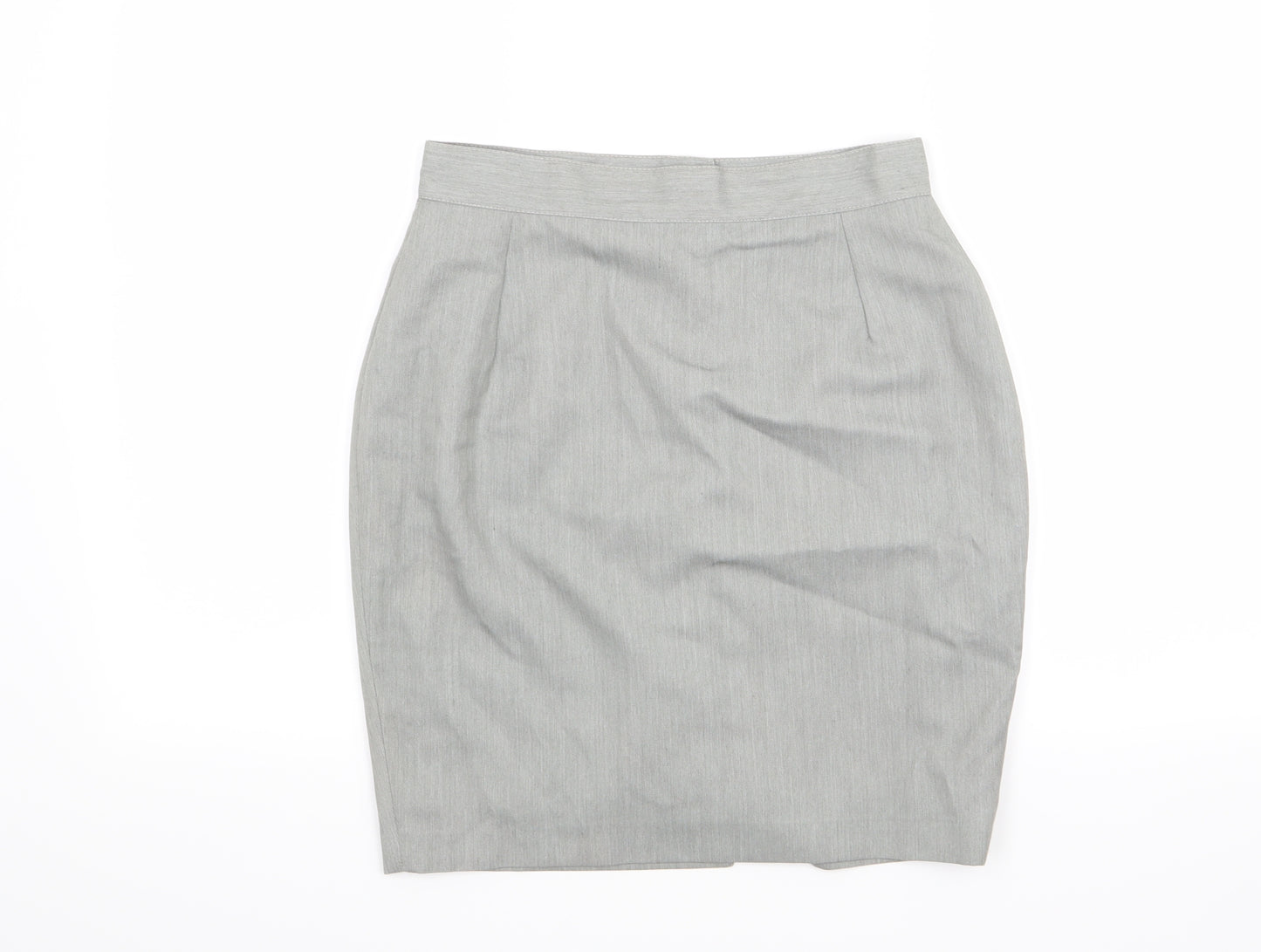 Preworn Womens Grey   Mini Skirt