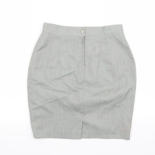 Preworn Womens Grey   Mini Skirt