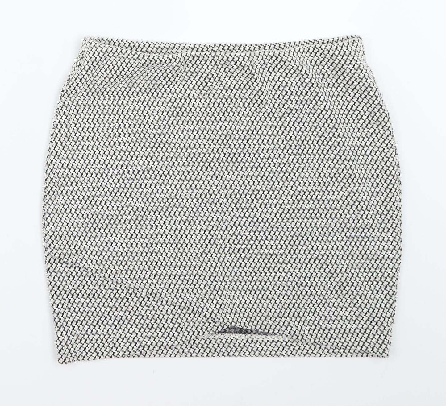H&M Womens White   A-Line Skirt Size S