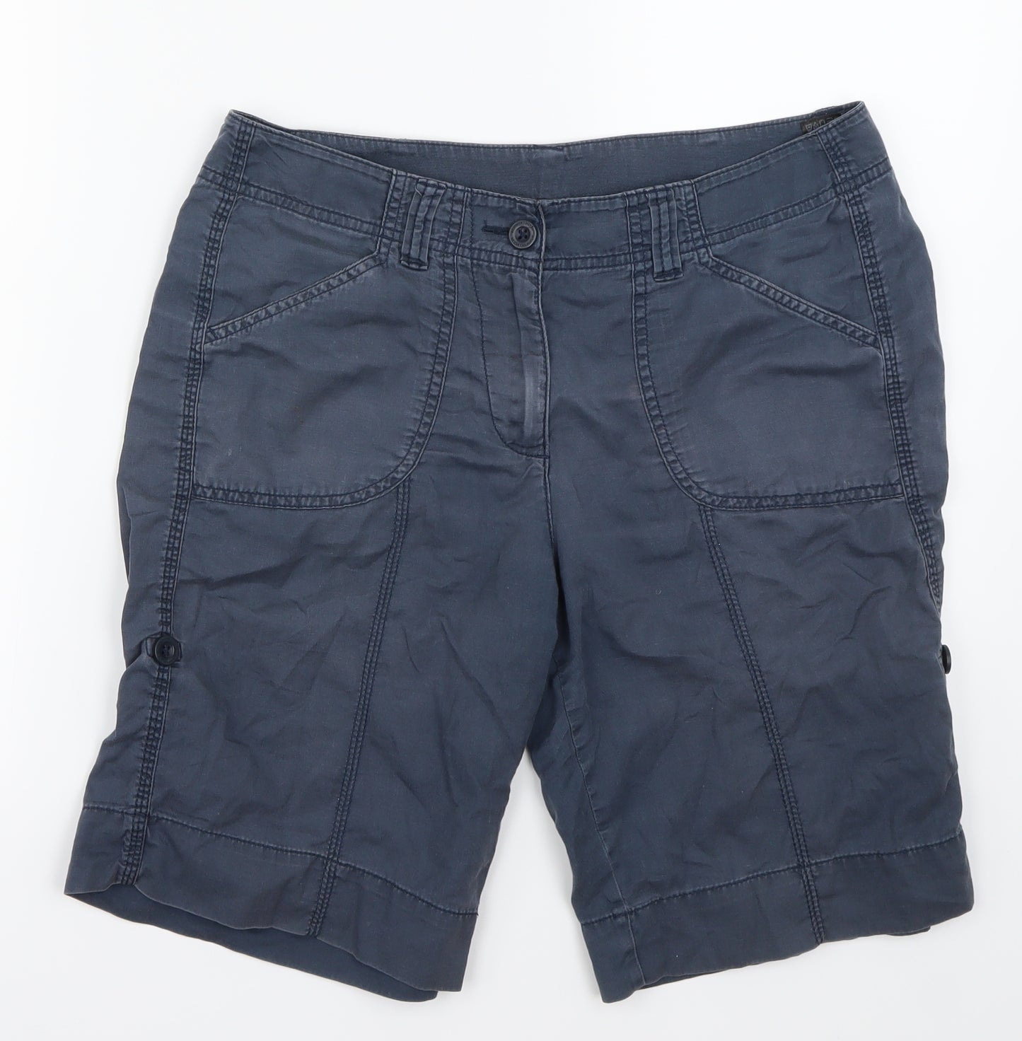 Marks and spencer  Womens Blue   Cargo Shorts Size 10