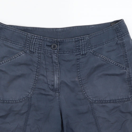 Marks and spencer  Womens Blue   Cargo Shorts Size 10