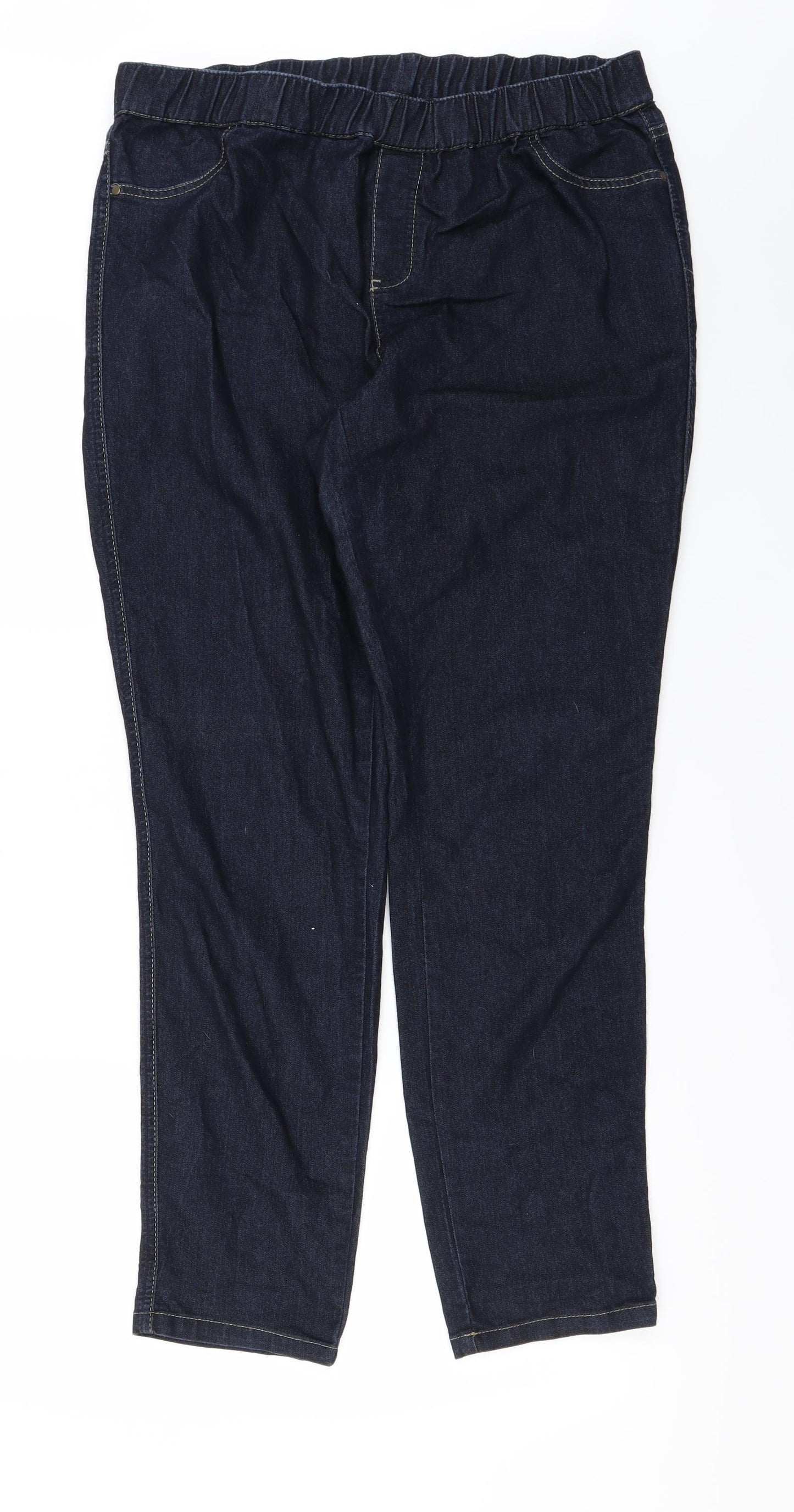 Wallis  Womens Blue   Flared Jeans Size 16 L30 in