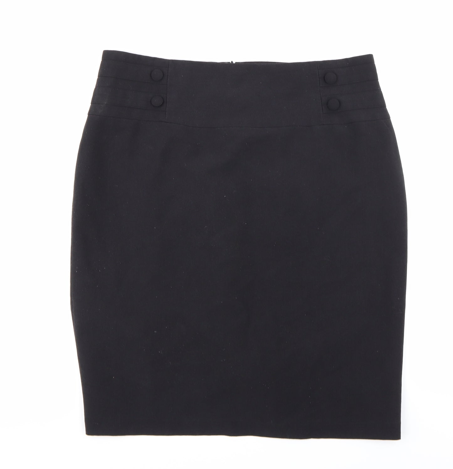 Papaya Womens Black   A-Line Skirt Size 16