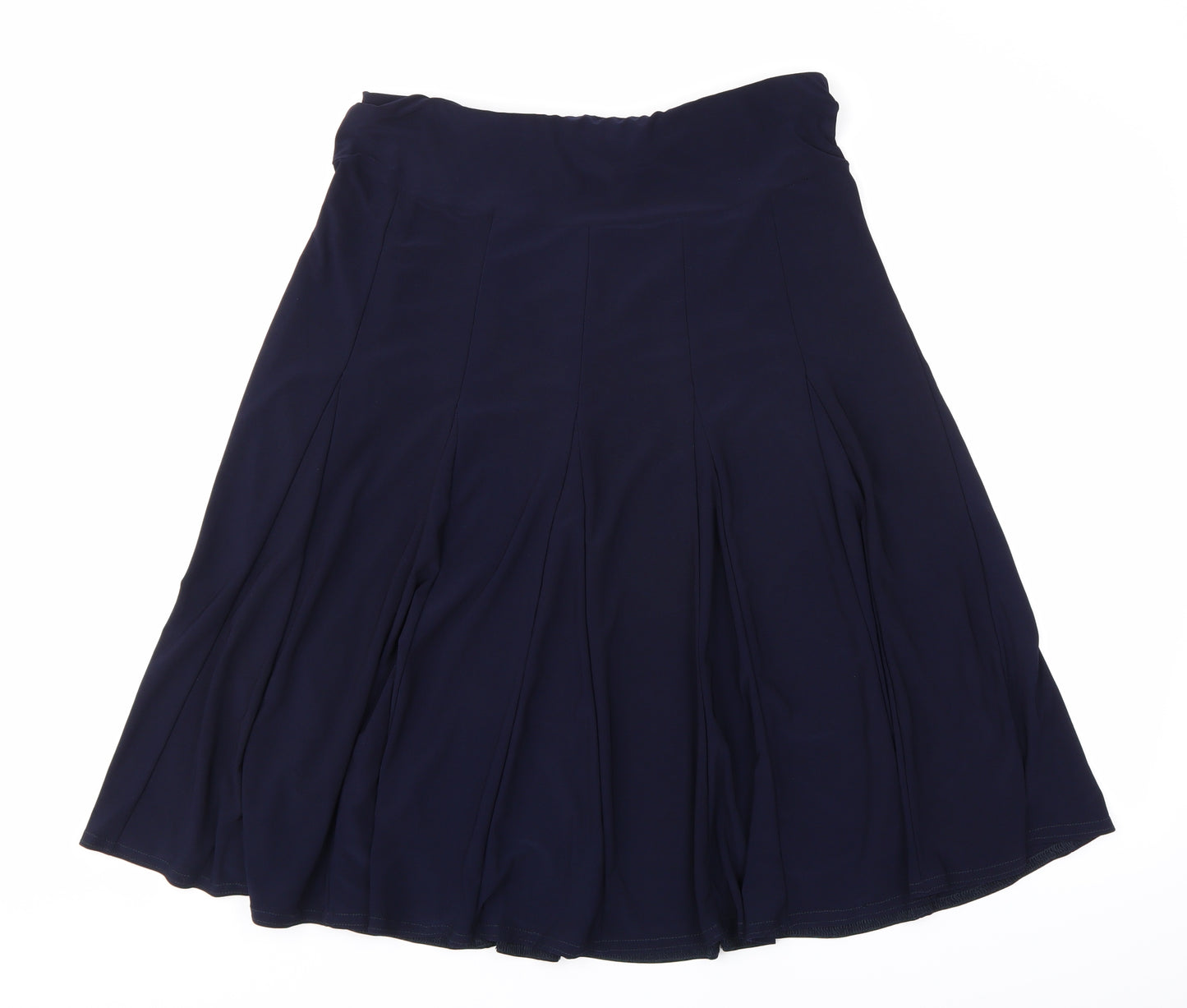 Julipa Womens Blue   A-Line Skirt Size 14