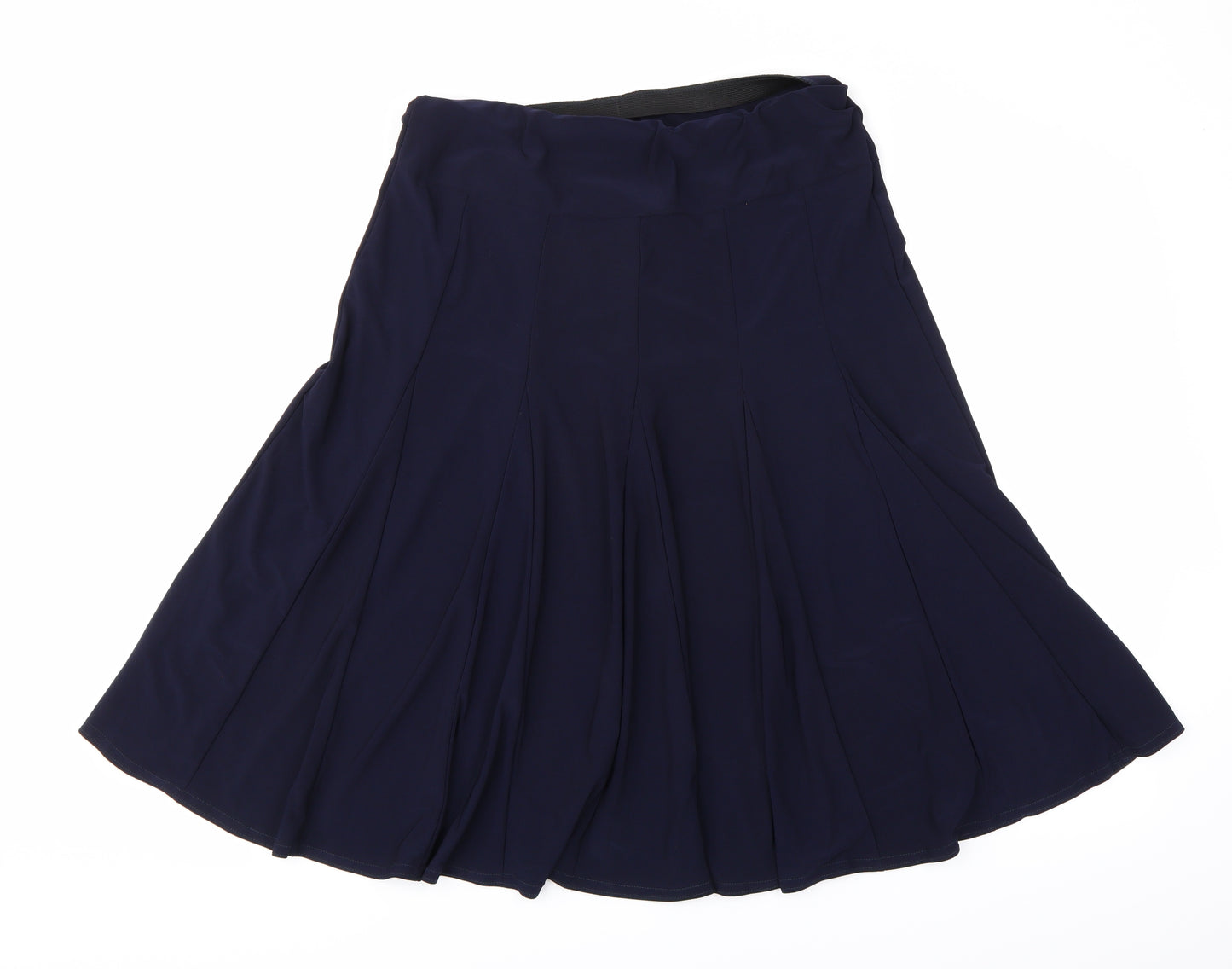 Julipa Womens Blue   A-Line Skirt Size 14