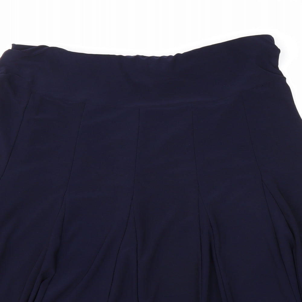 Julipa Womens Blue   A-Line Skirt Size 14