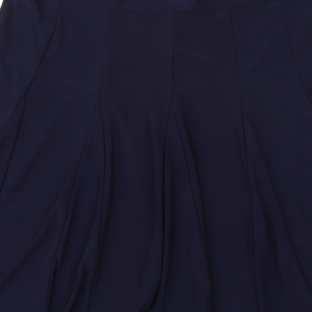 Julipa Womens Blue   A-Line Skirt Size 14